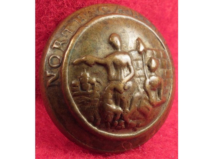 North Carolina State Seal Button